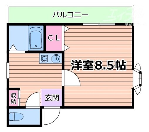 ジャルダンの物件間取画像